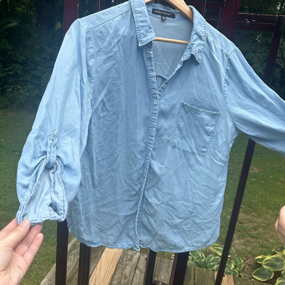 Light Blue Denim Shirt